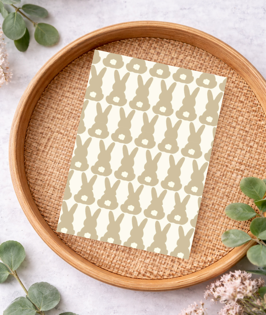 Bunny Behinds Transfer Sheet