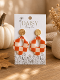 Orange Checkered Drops