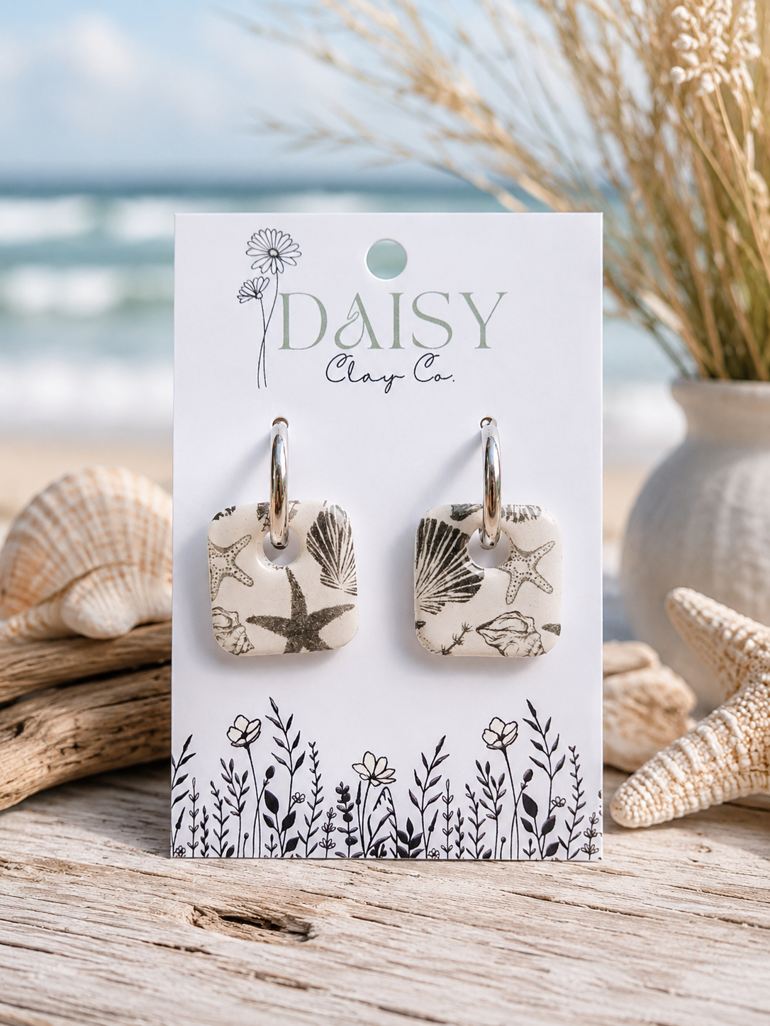 Sealife Square Charms