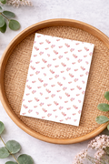 Faded Hearts Transfer Sheet