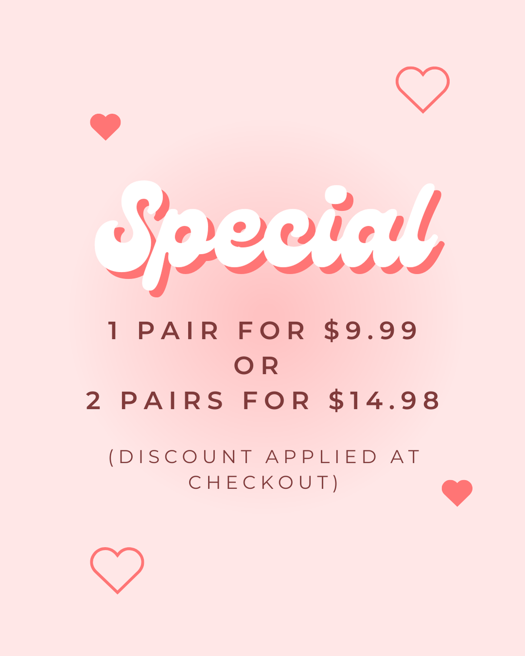 Jelly Heart Studs (GGS)