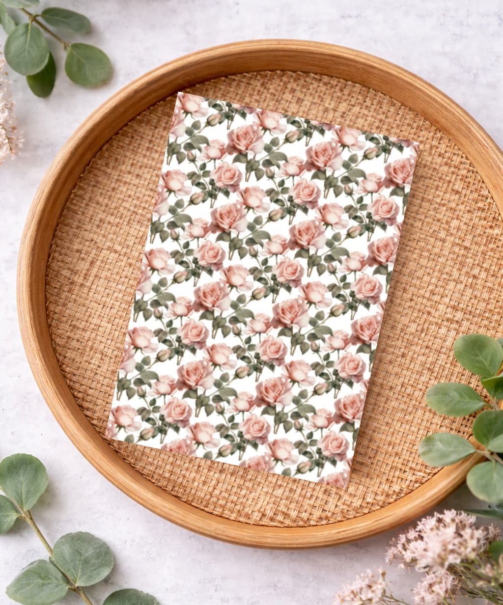 Roses Transfer Sheet