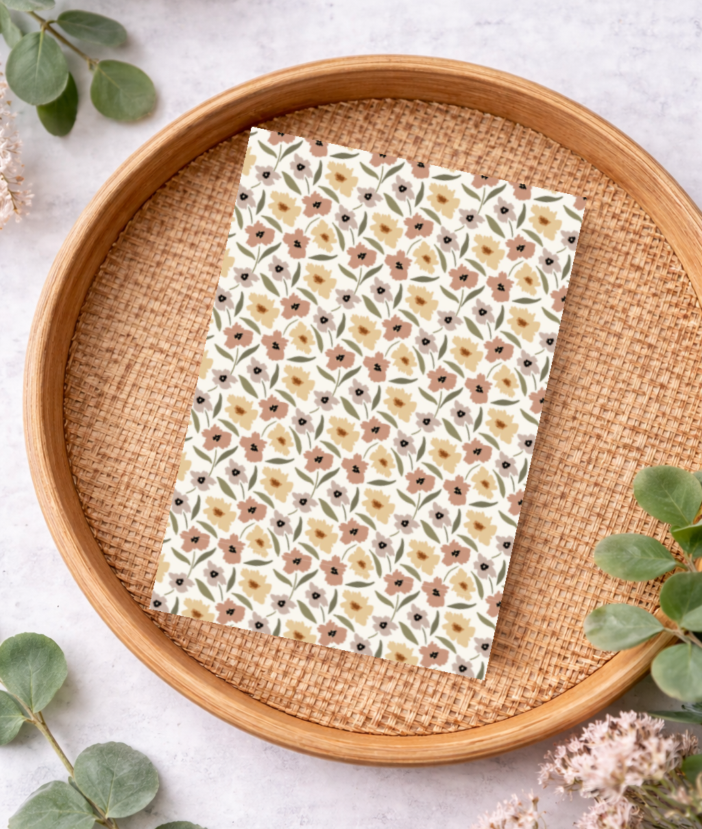 Spring Flowers Transfer Sheet