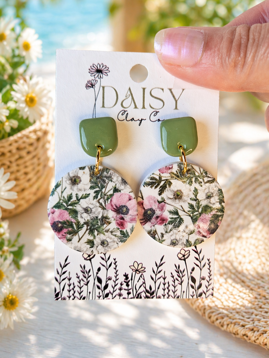 Sunday in Bloom Dangles