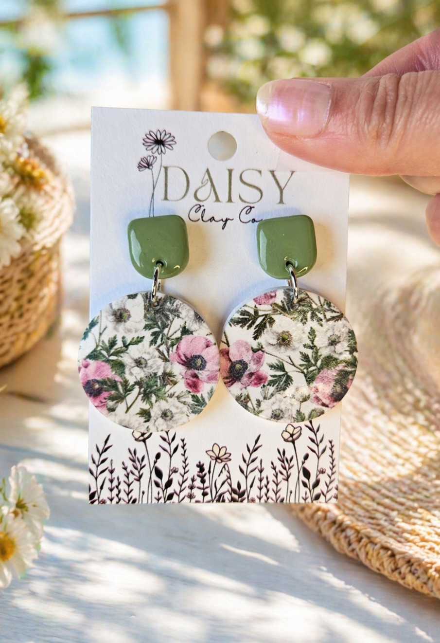 Sunday in Bloom Dangles