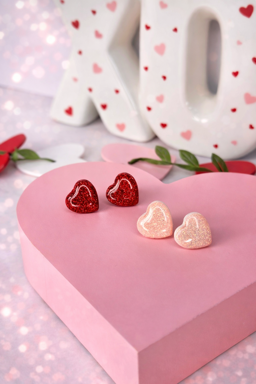 Jelly Heart Studs (GGS)