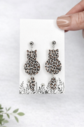 Leopard Kitty Dangles